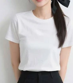 Áo Thun Nữ Croptop Cổ Tròn